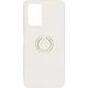 Чехол Fiji Holder Ring для Xiaomi Redmi Note 11 4G бампер накладка с подставкой Ivory White - изображение 1