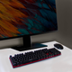 Механическая игровая клавиатура Cyberpunk CP-110 с RGB подсветкой и металлической основой - изображение 6
