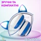 Навушники з котячими вушками Бездротові Wireless headphones Cat ear AKS-28 сині з Bluetooth гарнітурою та LED підсвічуванням - зображення 5