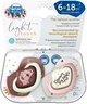 Пустышка силиконовая Canpol babies Sleepy koala симметричная 6-18 месяцев 2 шт Розовая (22/659_pin) - изображение 2