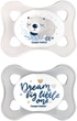 Пустышка силиконовая Canpol babies Sleepy koala Mini симметричная 0-2 месяцев 2 шт Серая (23/910_grey) - изображение 1