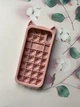 Силиконовый чехол Поп ит Антистресс Поп-Ит Pop It на iPhone XR Попит Котик розовый - изображение 2