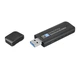 Wi-Fi/Bluetooth адаптатор Bodasan WB803 1300Mb дводіапазонний 2.4/5GHz з Bluetooth 5.0 Black (WB803) - зображення 1