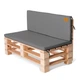 Комплект подушек для садовой мебели SanchoBAG Оксфорд Серый 120x40x5/120х55x5 см (pdm-1013-so105-12) - изображение 1