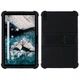 Защитный чехол Deexe Silicone Kickstand для Nokia T20 - Black - изображение 1
