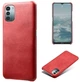 Защитный чехол Deexe Leather Back Cover для Nokia G21 / G11 - Red - изображение 1