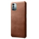 Защитный чехол Deexe Leather Back Cover для Nokia G21 / G11 - Brown - изображение 2