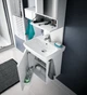 Тумба під раковину Geberit Selnova Square 30,3 см, білий глянсовий (500.158.01.1) - зображення 3