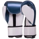 Перчатки для бокса и единоборств на липучке Zelart 3781 Blue-White 10 унций - изображение 2