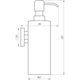 Дозатор жидкого мыла Globus Lux SQ 9432 настенный - изображение 3