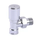 Кран вентильный угловой с американкой SOLOMON 1/2″ CHROM 1845 - изображение 2