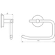 Держатель туалетной бумаги Perfect Sanitary Appliances SP 8116 - изображение 2