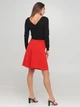 Шорты однотонные кэжуал Vero Moda 316320501 M (86277M) Красный - изображение 2