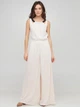 Комбинезон-брюки однотонный кэжуал Vero Moda lilac M (65007M) Бежевый - изображение 1
