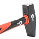 Молоток 1000 г ручка з фібергласу INTERTOOL HT-0210 - изображение 8
