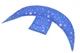 Подушка для беременных и для кормления Nuvita 10 в 1 DreamWizard Синяя NV7100Blue (NV7100BLUE) - изображение 2