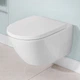 Унитаз подвесной безободковый белый VILLEROY&BOCH Subway 3.0 без сиденья 4670T001 - изображение 7