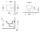 Биде подвесное DURAVIT D-Code белое 22371500002 - изображение 2