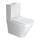 Унитаз напольный белый без бачка DURAVIT DuraStyle без сиденья выпуск в стену 2155090000 - изображение 1