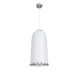 Керамічний підвісний світильник CERAMIKA DESIGN AJUR 3D white&silver - зображення 1