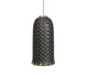 Керамический подвесной светильник CERAMIKA DESIGN AJUR 3D black & gold - зображення 2