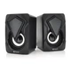 Колонки 2.0 Kisonli L-9090 для ПК і ноутбука USB + 3.5mm 2x3W 20Hz-20KHz - зображення 1