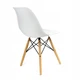 Кресло Jumi Plastic Chair 78х45 см White - изображение 3