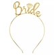 Обруч Для Волос Свадебный Bride Золото - изображение 1