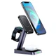 Зарядка беспроводная Qi 3 в 1 Qi 3 в 1 Acefast E3 |15W Max| Док-станция для iPhone + iWatch + Airpods Black (E3B) - изображение 1