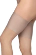 Ленты на бедра (бандалетки) от натирания Annes Satin гладкие 2XL бежевые Vison - изображение 3