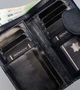 Жіночий шкіряний гаманець Badura з RFID 9,5 х 17,5 х 3,3 (PO_D116GN_CE) - синій - зображення 6