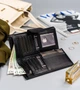 Женский кожаный кошелек Badura с RFID 9,5 х 17,5 х 3,3 (PO_D116CZ_CE) - черный - изображение 2
