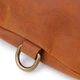 Кожаная мужская винтажная сумка на пояс Vintage 20371 Коричневый - изображение 5