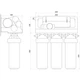 Система обратного осмоса OasisPro без насоса + ПЛАСТ. бак, минерализатор BSL01M-RO-75 - изображение 3