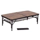 Стіл складаний Bo-Camp Greene 120x60 см, алюмінієвий каркас, до 50 кг, Black/Wood look (1404210) - изображение 2