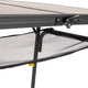 Стіл складаний Bo-Camp Greene 120x60 см, алюмінієвий каркас, до 50 кг, Black/Wood look (1404210) - изображение 5