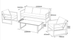 Комплект Диван + 2 Крісла + Кавовий СТОЛИК У ПОДАРУНОК StepLoft Sofa-109 - изображение 3