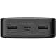 УМБ Портативна Батаеря Baseus Bipow Digital Display 20000mAh 15W 2USB + Type-C Портативний зарядний пристрій / Акумулятор / Павербенк / Повербанк / Power Bank - Чорний - изображение 3