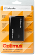 USB-хаб Defender Card Reader Optimus USB 2.0 Black (83501) (6054061) - зображення 4