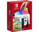 Набір портативна ігрова консоль Nintendo Switch OLED with White Joy-Con + Гра Animal Crossing: New Horizons (картридж, російська версія) - зображення 2