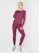 Спортивный лонгслив женский Joma Organic 901611.651 M Бордовый (8445456181279) - изображение 3