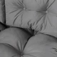 Комплект поролонові подушки стьобані для палет SanchoBAG Сірий 120x60x10/60х45x10 см (pdm-1015-os60-04) - зображення 4