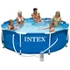 Каркасный бассейн Intex 28212 Metal Frame™ c эффектом мозаики + фильтр-насос 2006 л/ч, 366х76 см - изображение 8