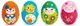 Погремушка Hola Toys Яйца в ассортименте (3102C) - изображение 3