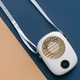 Вентилятор на шею, мини портативный с аккумулятором USB Белый (812-2) - изображение 3
