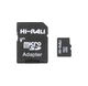 Картка пам'яті MicroSDHC 8Gb HI-RALI Class 4 (адаптер SD) - зображення 1