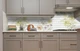 Кухонный фартук на стену Под Кирпич Цветы (наклейка для кухни ПВХ пленка скинали) Текстуры Бежевый 60х200 см - изображение 5