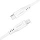 Кабель ACEFAST C3-01 Type-C to iP 3A, 30W, TPE, TPE connectors, White - изображение 2