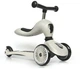 Детский самокат Scoot & Ride Highwaykick 1 2 в 1 Ash 4897033962681 - изображение 1