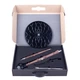 Шахта для кальяна + мундштук 2х2 Hookah V1.1 new Brown с блюдцем натуральное дерево ясень встроенный диффузор Коричневый 59см official - изображение 2